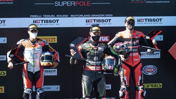SBK Teruel Superpole: Re Jonathan torna all'attacco, con il record