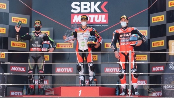 SBK Teruel: Rinaldi nella storia, prima vittoria nel Mondiale in Gara 1