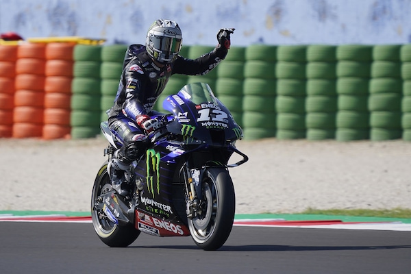 MotoGP, Misano qualifiche: un super Vinales guida il poker Yamaha