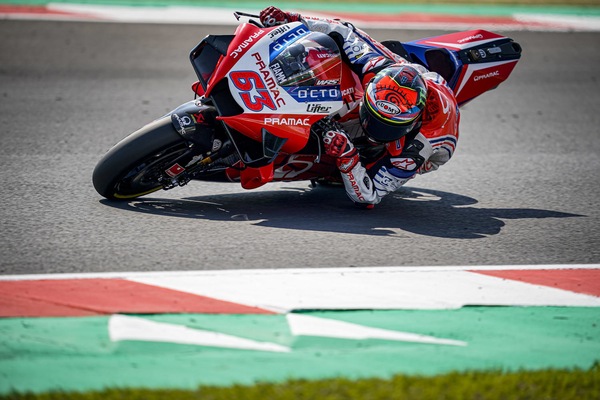 MotoGP, Bagnaia: “Ultimi giri faticavo, questo podio ha un sapore ottimo”