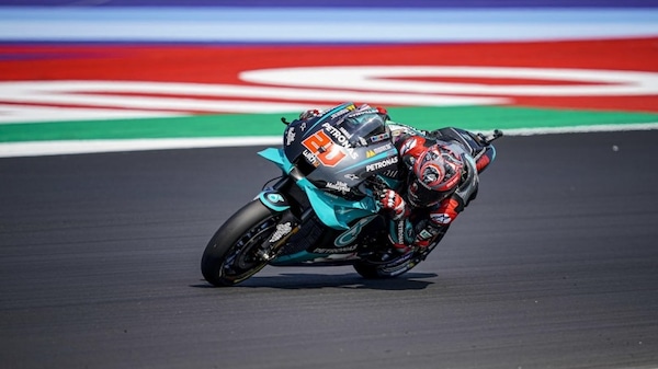 MotoGP, GP Emilia Romagna FP1: Quartararo in vetta. Rossi e Vinales fuori dalla Top 10