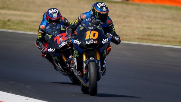 Moto2, GP Emilia Romagna: Marini in pole con record. Bezzecchi secondo