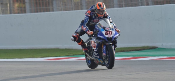 SBK Catalunya: Van Der Mark vince e dedica la Superpole Race a Razgatlioglu