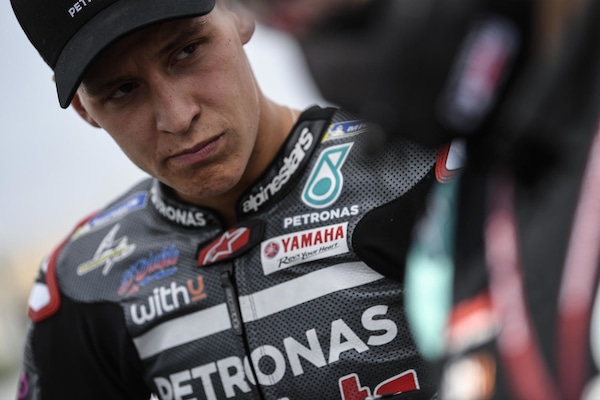 Quartararo si scusa con Miller: “La visiera? Non l'ho fatto di proposito”