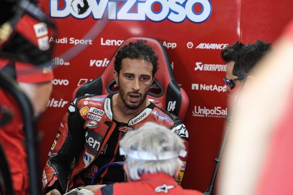 MotoGP Dovizioso: “Ci manca il ritmo. Non ci siamo ancora adattati alla frenata”