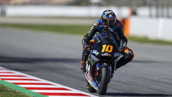 Moto2 Barcellona, qualifiche: pole e record della pista per Marini