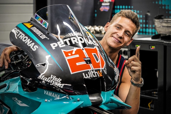 MotoGP Quartararo: “Morbidelli troppo veloce in Q2, va bene il 2° posto"