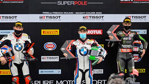 SBK Magny-Cours, Superpole per Laverty