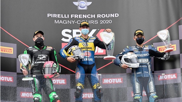 SSP600, Gara 1: Locatelli è Acquaman a Magny-Cours