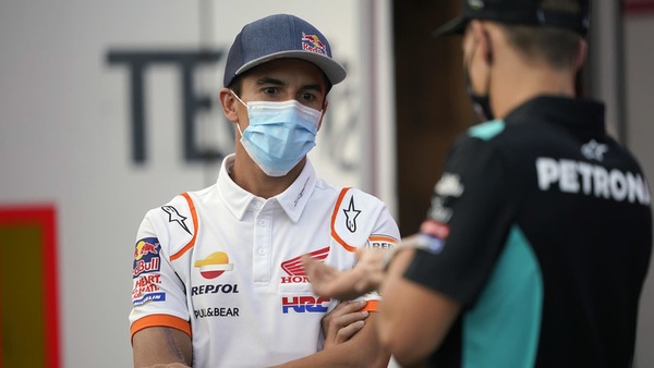 MotoGP, Marquez: “Quando tornerò in pista, attaccherò da subito”