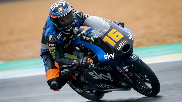 Moto3, GP Francia: Migno firma le FP1 sul bagnato