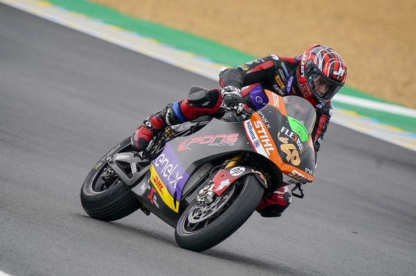 MotoE GP Francia, E-Pole: Torres poleman con record della pista