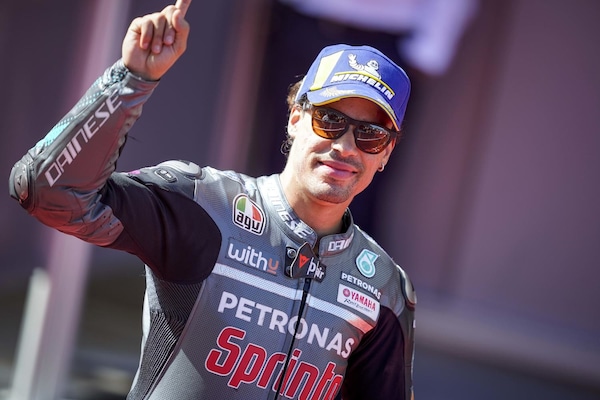 MotoGP, Morbidelli scherza con Rossi: “Vale è l'Aragon più bello di sempre!”