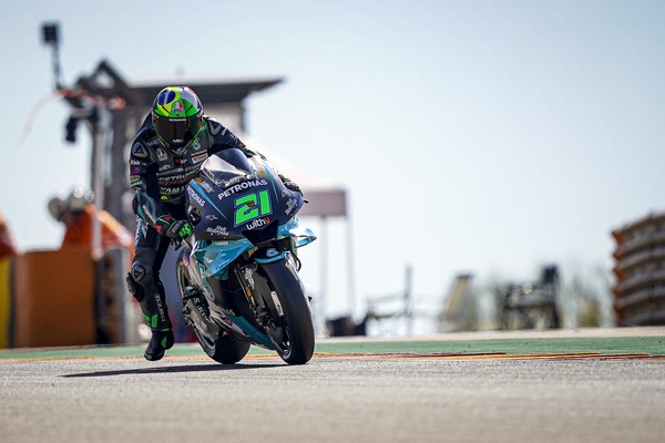MotoGP GP Aragon, FP3: Morbidelli in testa, brutta caduta per Quartararo
