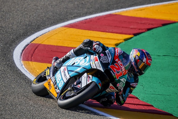 Moto2, Aragon FP3: Di Giannantonio è primo con record della pista