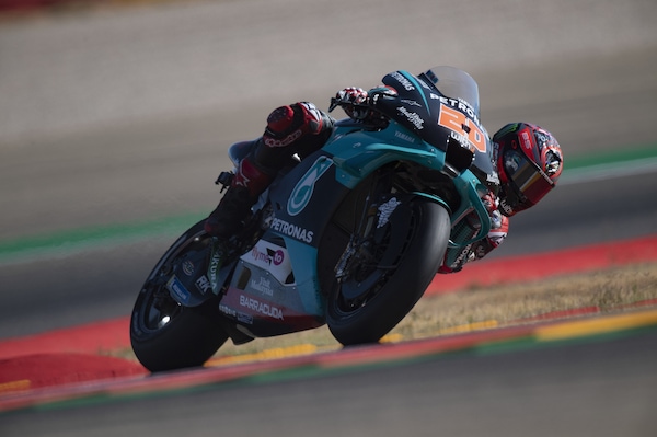 MotoGP Teruel, Quartararo: “Abbiamo lavorato bene in ottica gara”