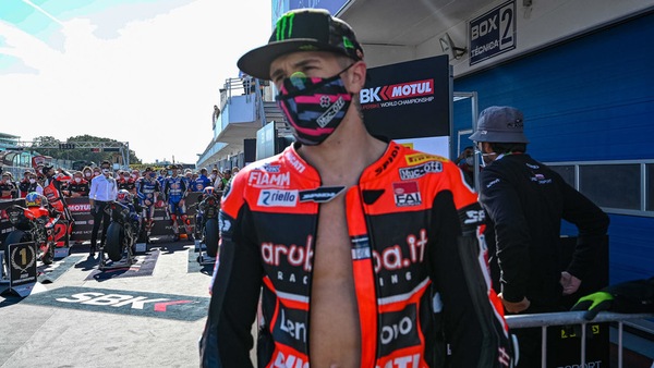 SBK: Scott Redding ha corso ad Estoril con una botta al piede!