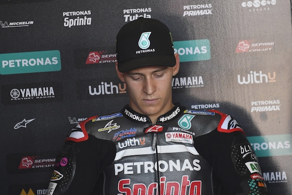 MotoGP, Quartararo: “In prova ero a posto, poi in gara non avevo grip”