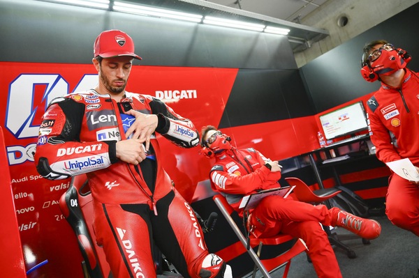 MotoGP Teruel, Dovizioso: “Brutto correre così, non ho carte da giocare”