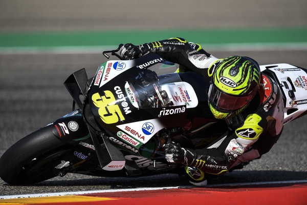 MotoGP Teruel, Crutchlow: “Ho sentito uno 'schiocco' nella spalla destra”