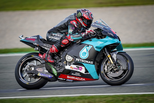 GP Valencia, Quartararo: “Non mi arrenderò fino all'ultima bandiera a scacchi”