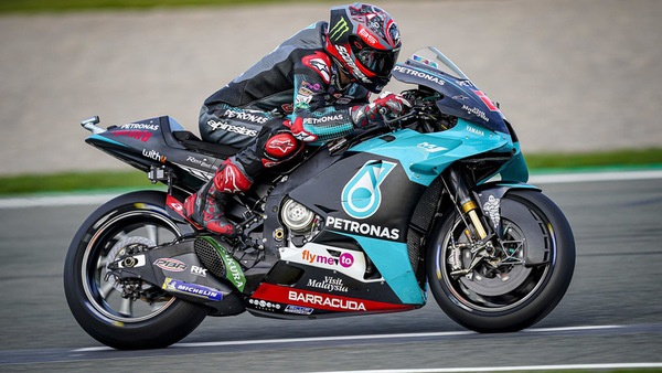 GP Valencia, Quartararo: “Non mi arrenderò fino all'ultima bandiera a scacchi”