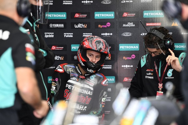 GP Valencia, Quartararo: “Le modifiche non hanno migliorato la moto”