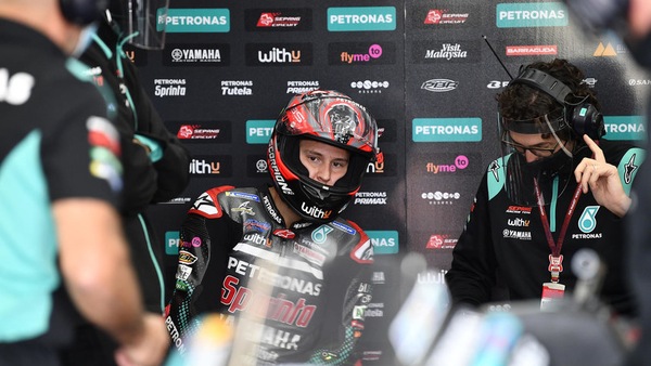 GP Valencia, Quartararo: “Le modifiche non hanno migliorato la moto”