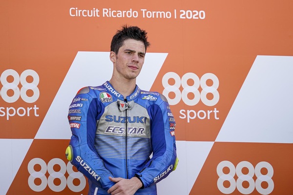 MotoGP Valencia, Mir: “Sono caduto perché ero al limite con l’anteriore”