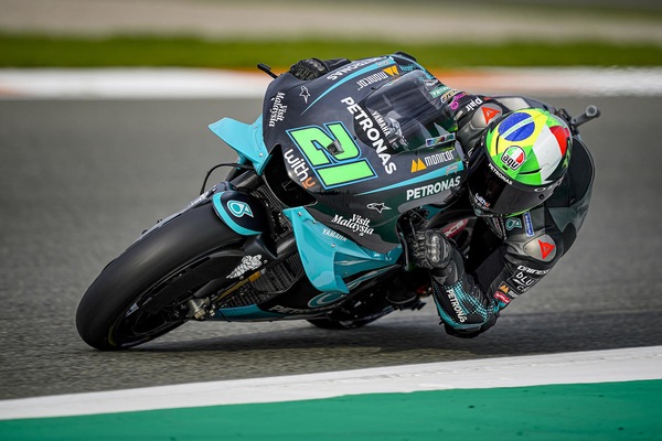 MotoGP, GP Valencia FP3: svetta Morbidelli, Rossi e Dovi fuori dalla top 10