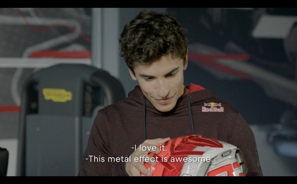 MotoGP, Marc Marquez pronto per il 2021: “Ecco il casco che indosserò”