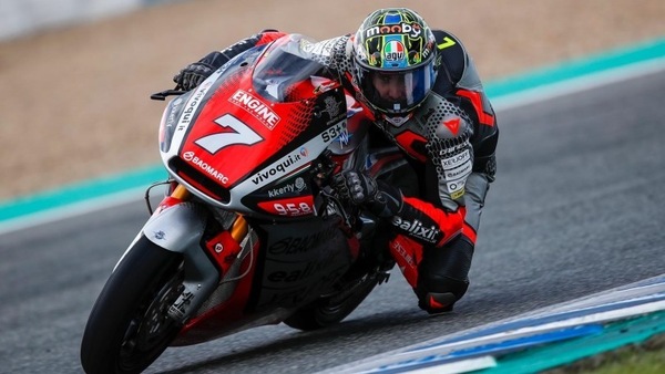 Moto2 test Jerez, Baldassarri: “Pensavo di dover ripartire da zero con MV, invece no”