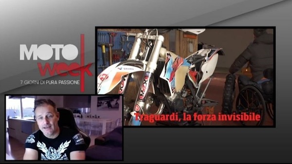 MotoWeek, Dutto: “Ero un pilota prima dell'incidente e lo sono tutt'ora”