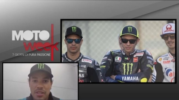 MotoWeek, Morbidelli: “Valentino è un grandissimo pilota e va fortissimo”