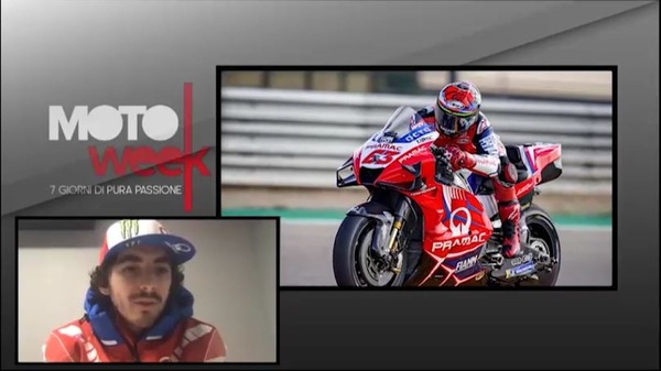 MotoWeek, Francesco Bagnaia: “Io e Miller porteremo freschezza in Ducati”
