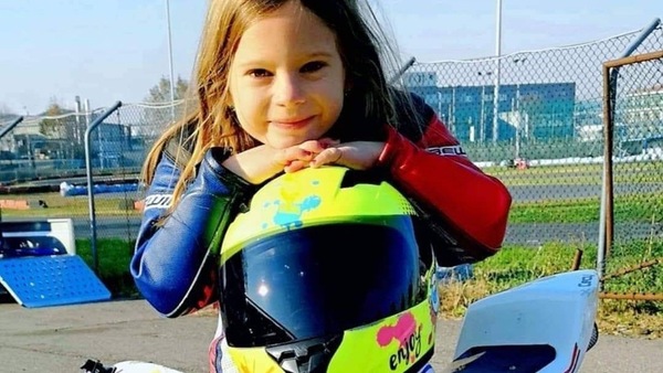Cecilia Scottini, a 9 anni corre nel CIV Minimoto e sogna la MotoGP