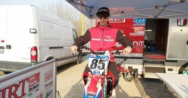 Tragedia nel motocross: è morto Sebastian Fortini