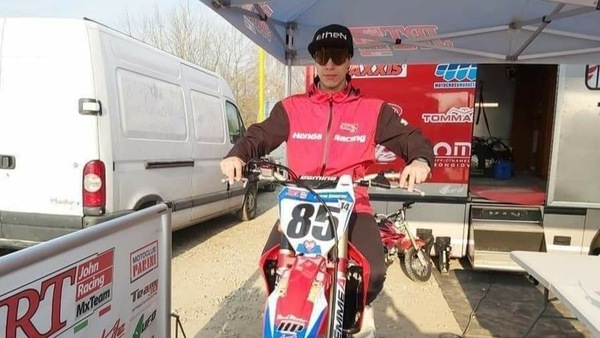 Tragedia nel motocross: è morto Sebastian Fortini