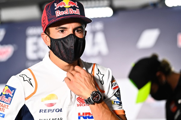 Ipotesi nervo radiale interessato per Marquez? Da Honda né conferme né smentite