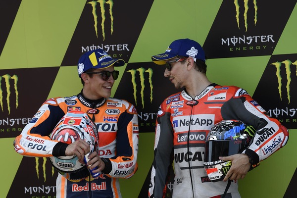 MotoGP, Lorenzo: “Tentare il rientro ha avuto brutte conseguenze per Marquez”