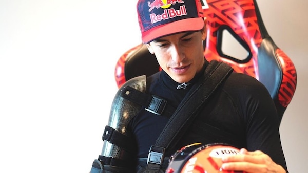 MotoGP: Marc Marquez mette la tuta, sognando il ritorno in sella