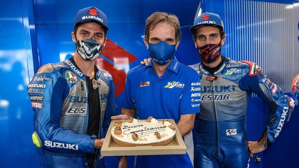 MotoGP, Suzuki: Rins e Mir salutano Davide Brivio