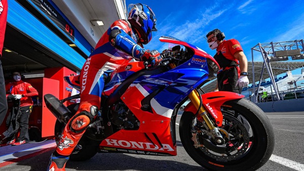 SBK, Test Jerez: Honda si prepara alla battaglia con Bautista e Haslam