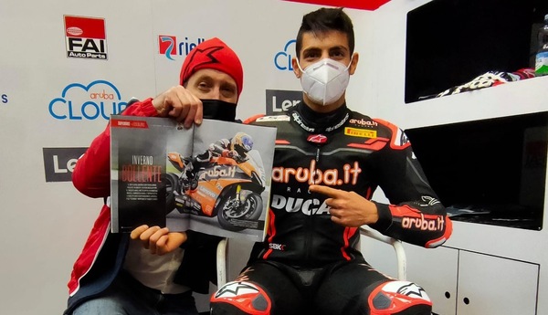 SBK, Rinaldi fermo al box si gusta il nuovo numero di Motosprint