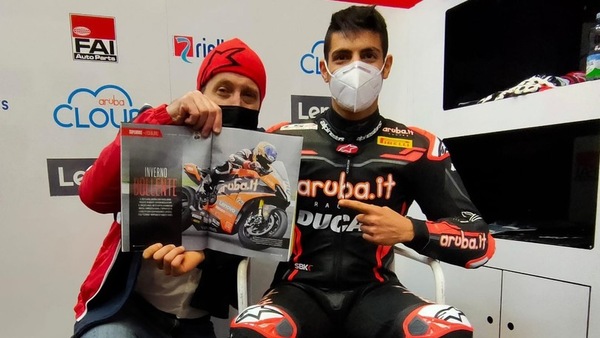 SBK, Rinaldi fermo al box si gusta il nuovo numero di Motosprint