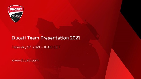 MotoGP, presentazione ufficiale Ducati Team il 9 febbraio