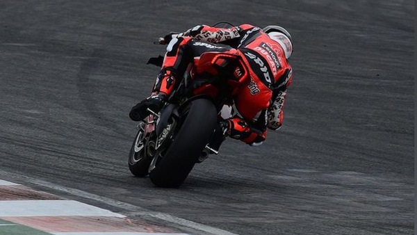 SBK: Scott Redding scalpita e si allena a Cartagena