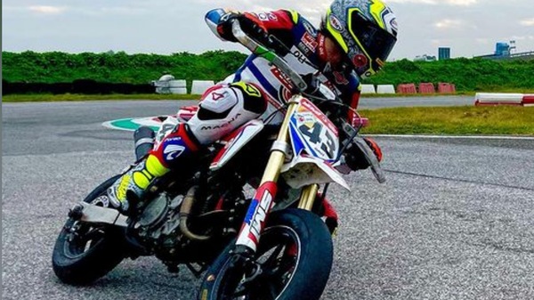 Moto2, Nicolò Bulega torna ad allenarsi dopo l'infortunio