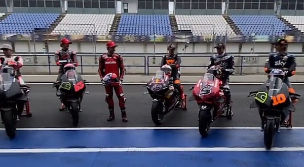 MotoGP, Test Jerez. Ducati mette in mostra “I magnifici sette”