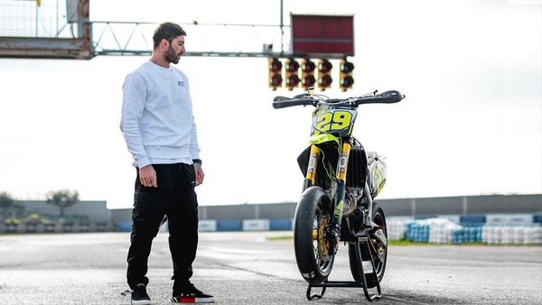 MotoGP: Iannone, Foggia e Fenati in pista con il Supermotard